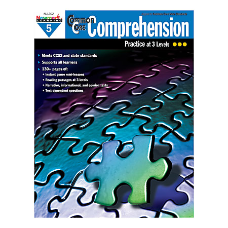 Newmark Learning Common Core Comprehension Workbook, Grade 5