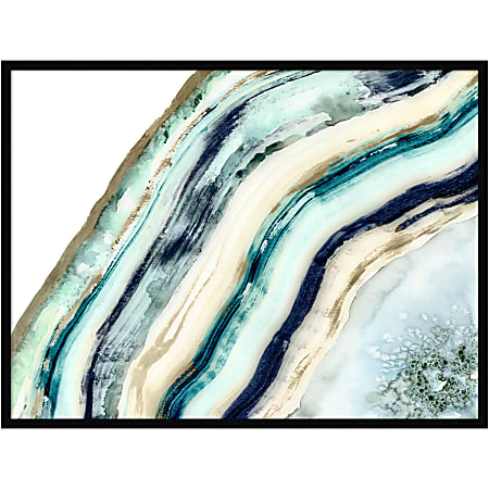 Amanti Art Teal Agate by Amy Lighthall Wood