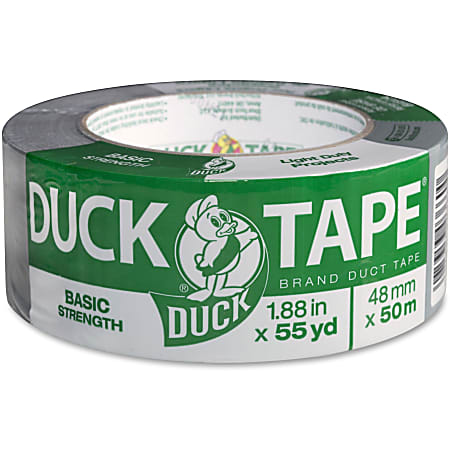 Duck Duct Tape 1.88 x 55 Yd. Silver - Office Depot
