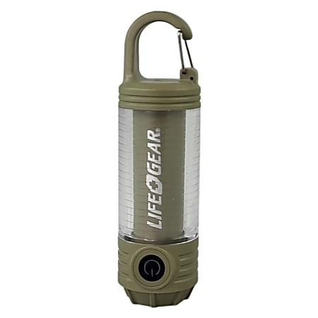 LifeGear 150-Lumen USB-Rechargeable Multi-Mode Adventure&trade; LED Light, Green, 41-3937