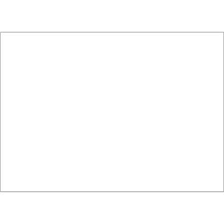 Tape Logic® Write™On Inventory Labels, DL639E, Rectangle, 5" x 7", White, Roll Of 500