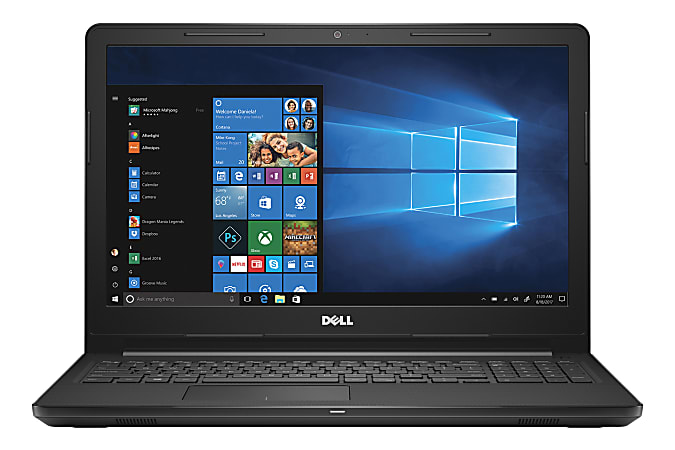 Dell™ Inspiron 3565 Laptop, 15.6" Screen, 7th Gen AMD A9, 8GB Memory, 256GB Solid State Drive, Windows® 10 Home, i3565-A816GRY-PUS