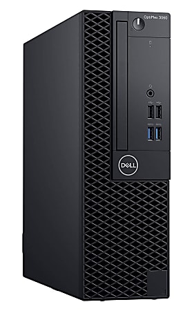 Dell™ Optiplex 3060-SFF Refurbished Desktop PC, Intel® Core™ i7, 16GB Memory, 500GB Solid State Drive, Windows® 10, J1-3060SA03