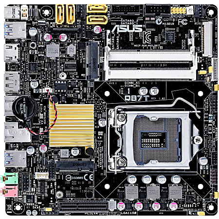 Asus Q87T/CSM Desktop Motherboard - Intel Chipset - Socket H3 LGA-1150 - 10 x Bulk Pack