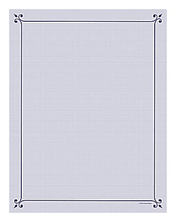 poster paper corner design