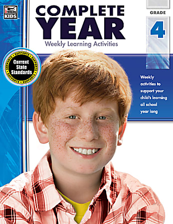 Thinking Kids Complete Year Books, Grade 4
