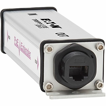Eaton Tripp Lite Series Gigabit Ethernet PoE/PoE+ Extender, Water Resistant - Cat5e/6/6a, IP65, IEEE 802.3at/af, 30W, 1 Port - NPOEEXT1G30WP