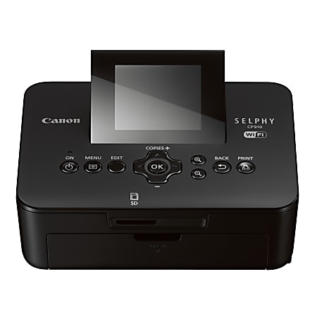 Canon® SELPHY™ CP910 Wireless Compact Photo Printer, Black