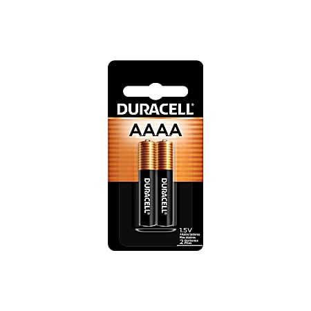 Duracell® 1.5-Volt AAAA Alkaline Batteries, Pack Of 2