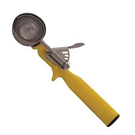Vollrath No. 20 Disher With Antimicrobial Protection, 1-5/8 Oz, Yellow