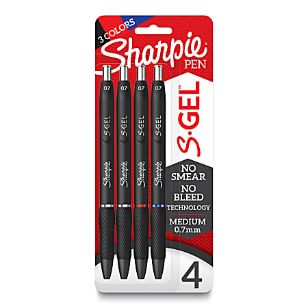 Sharpie S-Gel, Fashion Barrel, Medium Point (0.7mm)