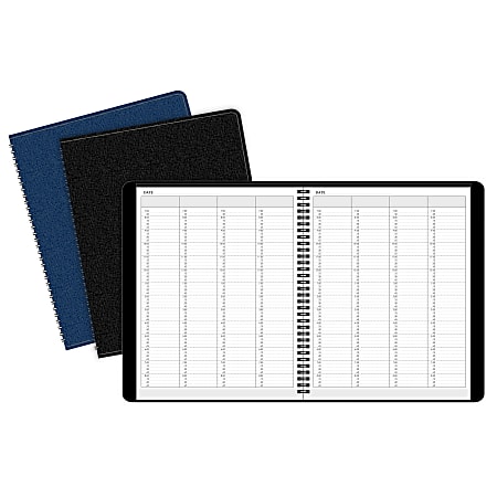 FORAY™ Undated Daily 30% Recycled Planner, 8 1/2" x 11", Assorted Colors