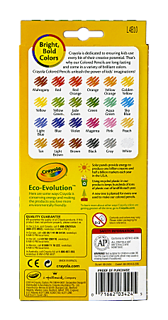 Kids Evolution Coloring Pencils 24-set