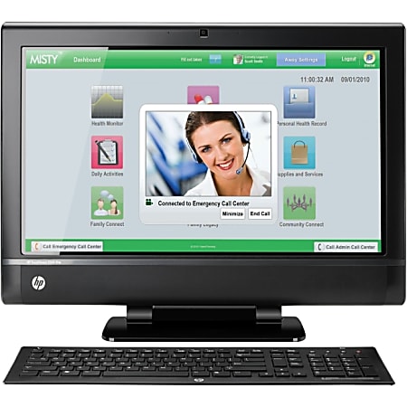 HP TouchSmart 9300 Elite C1C80UT All-in-One Computer - Intel Core i7 i7-2600 3.4GHz - Desktop