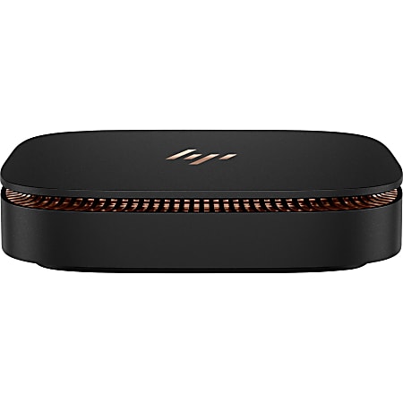 HP Elite Slice G2 with Zoom Rooms - USFF - Core i7 7700T / 2.9 GHz - vPro - RAM 16 GB - SSD 128 GB - NVMe - HD Graphics 630 - GigE - WLAN: 802.11a/b/g/n/ac, Bluetooth 4.2 - Win 10 IoT Enterprise 64-bit   - sparkle black)