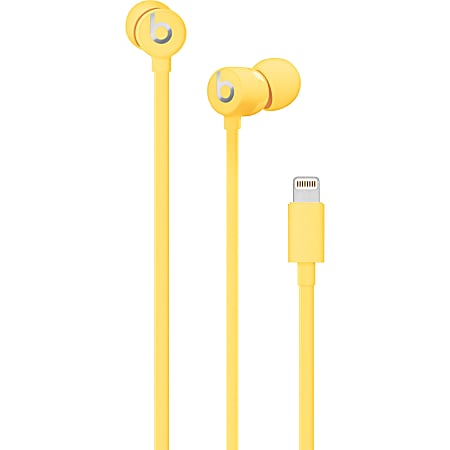 Apple urBeats3 Earphones with Lightning Connector Yellow