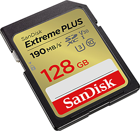 SanDisk 128GB Extreme PLUS UHS-I microSDXC SDSQXBZ-128G-ANCMA