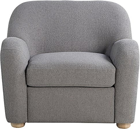 Lifestyle Solutions Studio Living Gilroy Guest Chair, Gray