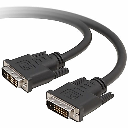 Belkin DVI-I to VGA Adapter Cable - HD-15 Female, DVI-I Male Video - 3ft - Black