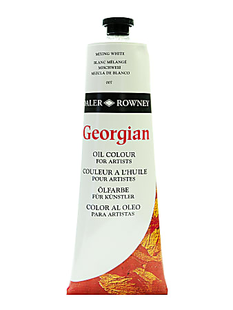 Daler-Rowney Georgian Oil Colors, 7.5 Oz, Mixing White