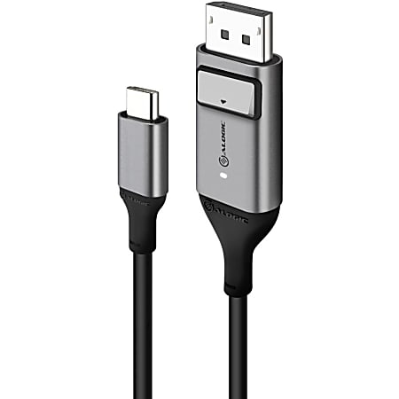 ALOGIC Ultra - DisplayPort cable - USB-C (M) to DisplayPort (M) - 6.6 ft - 4K support - space gray