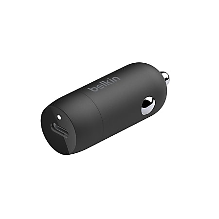 Belkin Boost&uarr;Charge&trade; 30-Watt Fast Car Charger, Black
