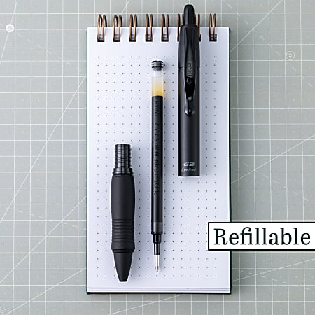 Pilot G2 Retractable Gel Pens, Fine Point, Black Ink, Dozen - Foxhole Depot