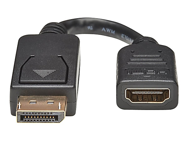 Tripp Lite Displayport Male to HDMI Female Adapter