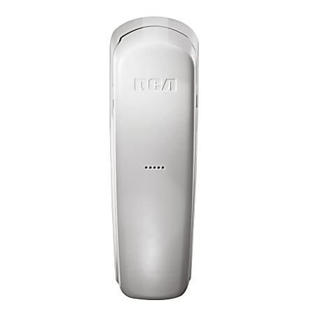 RCA Standard Phone - White - 1 x Phone Line - Hearing Aid Compatible
