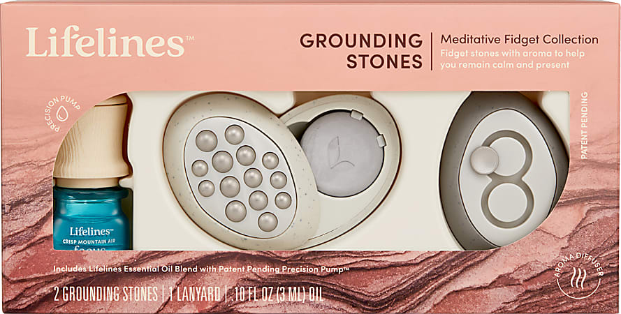 Lifelines Meditative Fidget Grounding Stones Collection