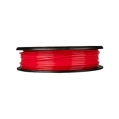 MakerBot PLA Filament Spool, MP05789, Small, True Red, 1.75 mm