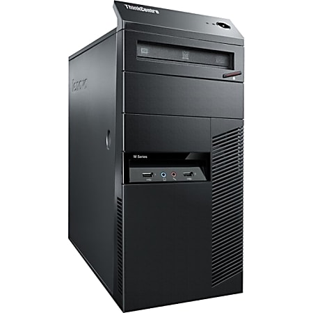Lenovo ThinkCentre M77 1995B1U Desktop Computer - AMD Phenom II X2 B57 3.2GHz - Tower - Business Black
