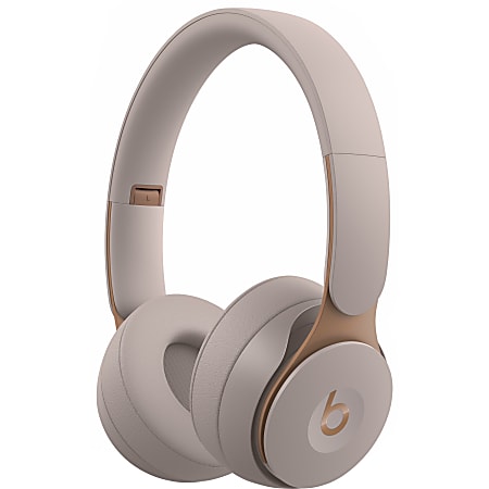 Beats by Dr. Dre Solo Pro Wireless Noise Cancelling Headphones - Grey - Stereo - Wireless - Bluetooth - Over-the-head - Binaural - Circumaural - Noise Canceling - Gray