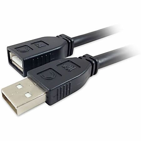 Comprehensive Pro AV/IT Active Plenum USB A Male to A Female Cable 50ft - 50 ft USB Data Transfer Cable  - USB2AMF50PROAP