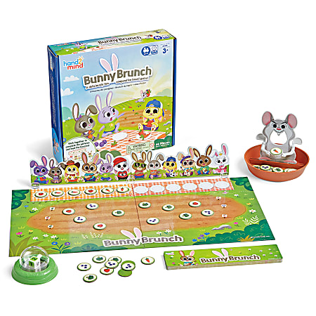 Hand2Mind Bunny Brunch Game, Pre-K - K
