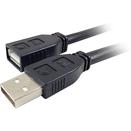 Comprehensive Pro AVIT Active Plenum USB A Male to A Female Cable ...