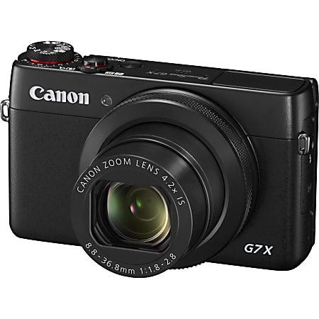 Canon PowerShot G7 X 20.2 Megapixel Digital Camera, Black