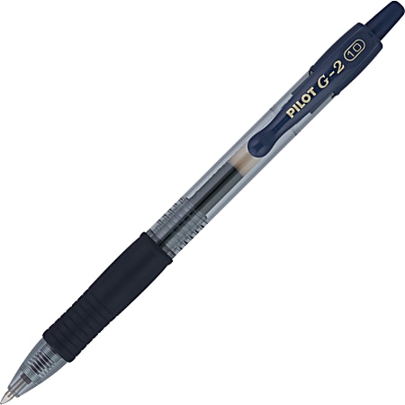 G2 1.0mm Gel Pen - Fine Pen Point - 1 mm Pen Point Size - RetractableGel-based Ink - 12 / Dozen