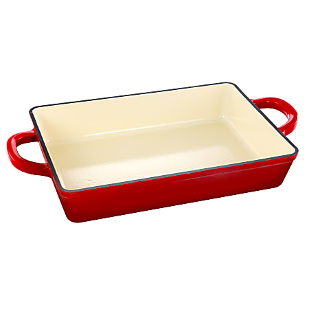 Crock-Pot Artisan 13" Enameled Cast Iron Lasagna Pan,