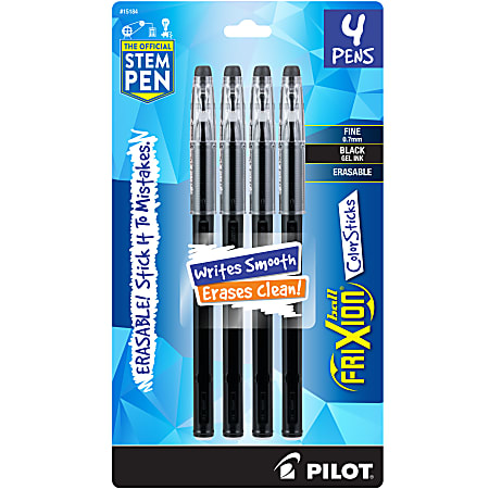 Pilot® FriXion ColorSticks Erasable Gel Pens, Fine Point,