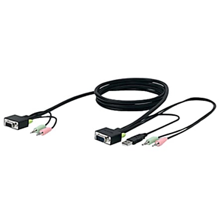 Belkin SOHO KVM Replacement Cable Kit - 10ft KVM Cable - Gray