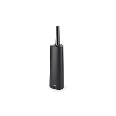 Joseph Joseph Flex 360 Toilet Brush And Holder, 17-1/4", Black