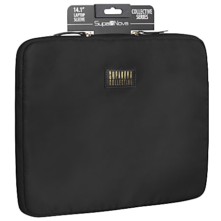 Volkano SupaNova Collective Laptop Sleeve For Laptops Up to 14.1", Black 