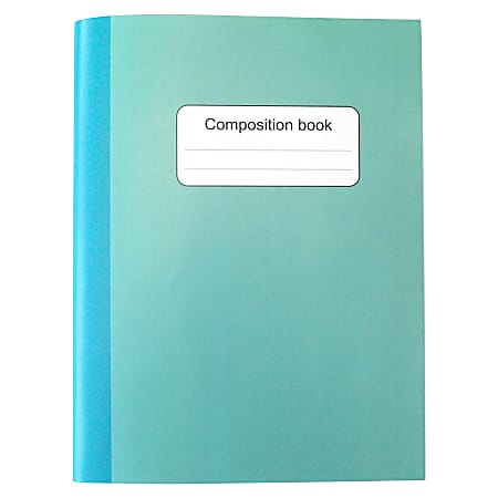 Sparco Composition Books 80 Sheets College Ruled 10 x 7.5 Multi colored ...