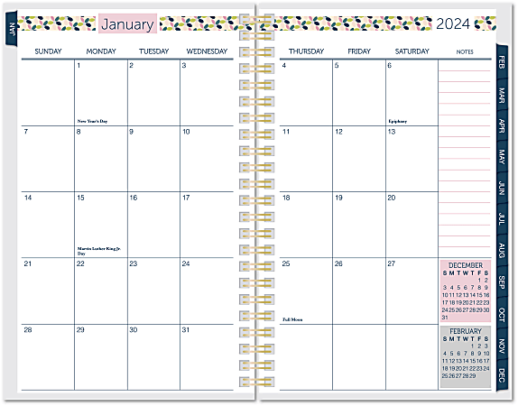 03b The 2024 Epic Monthly - Printable A5 Planner Insert