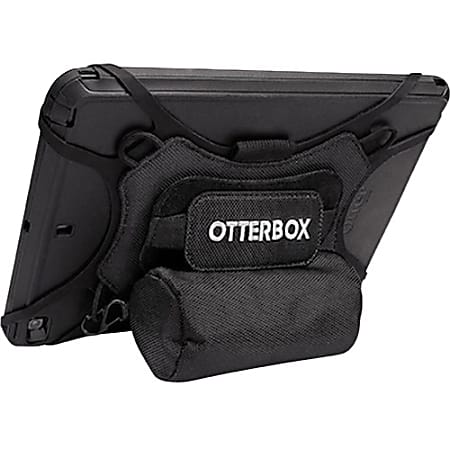 OtterBox Utility Carrying Case for 10" to 13" Apple, Samsung, LG, Google Tablet - Black - Neck Strap, Hand Strap - 8.7" Height x 6.8" Width x 0.8" Depth - 1 Pack