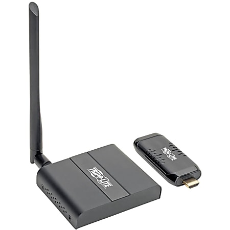 Tripp Lite HDMI Wireless Extender w/ IR for Boardrooms / Conference Rooms - 1 Input Device - 1 Output Device - 164.04 ft Range - 1 x USB - 1 x HDMI In - 1 x HDMI Out - Full HD - 1920 x 1080