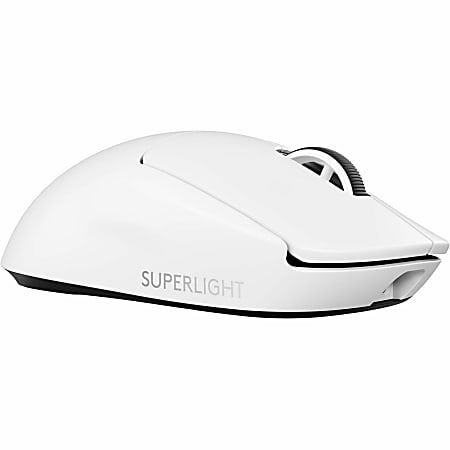 Logitech G PRO X Superlight 2 Lightspeed Gaming Mouse - Opto-mechanical - Wireless - Rechargeable - White - 1 Pack - USB 2.0 - 32000 dpi - 5 Button(s) - 5 Programmable Button(s)