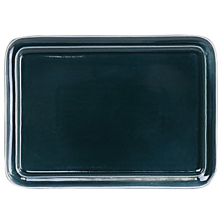 Martha Stewart Serving Platter, 13-1/2", Dark Blue