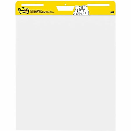 3M Company Post It® Sticky Note Self-Stick Easel Pads - White, 4 pk - Kroger